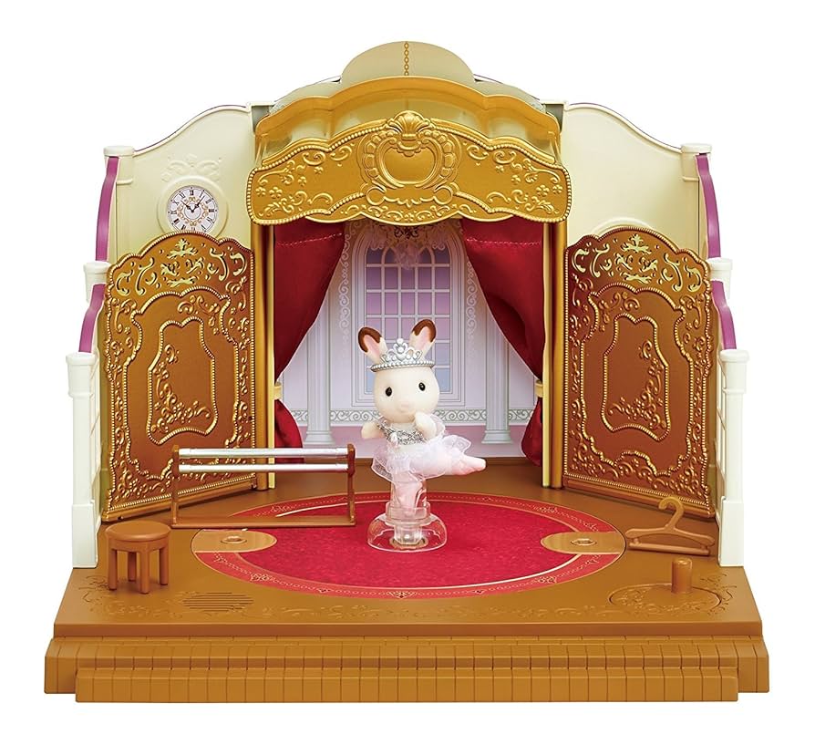 1750新品 シルバニアファミリー ミ－【森のバレエ劇場 海外版】 Amazon.co.jp: シルバニアファミリー おみせやさん 【森のバレエ